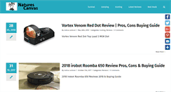 Desktop Screenshot of naturescanvas.net